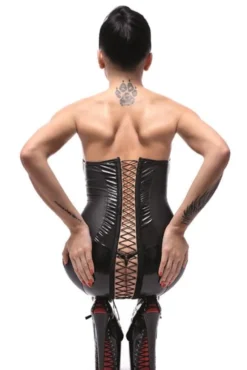 Demoniq - Minikleid Astrid schwarz
