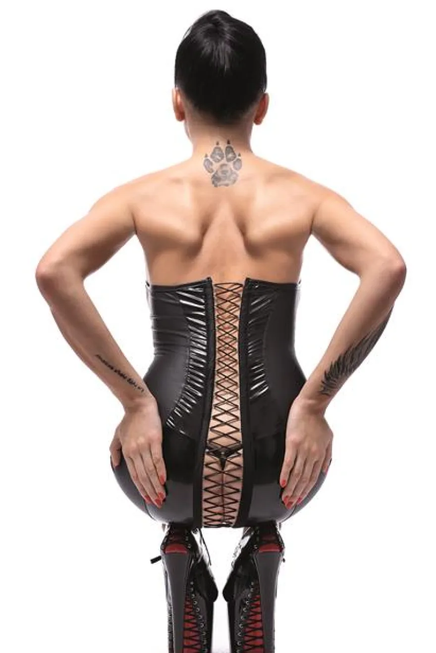 Demoniq - Minikleid Astrid schwarz