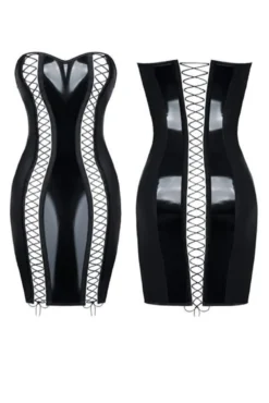 Demoniq - Minikleid Astrid schwarz