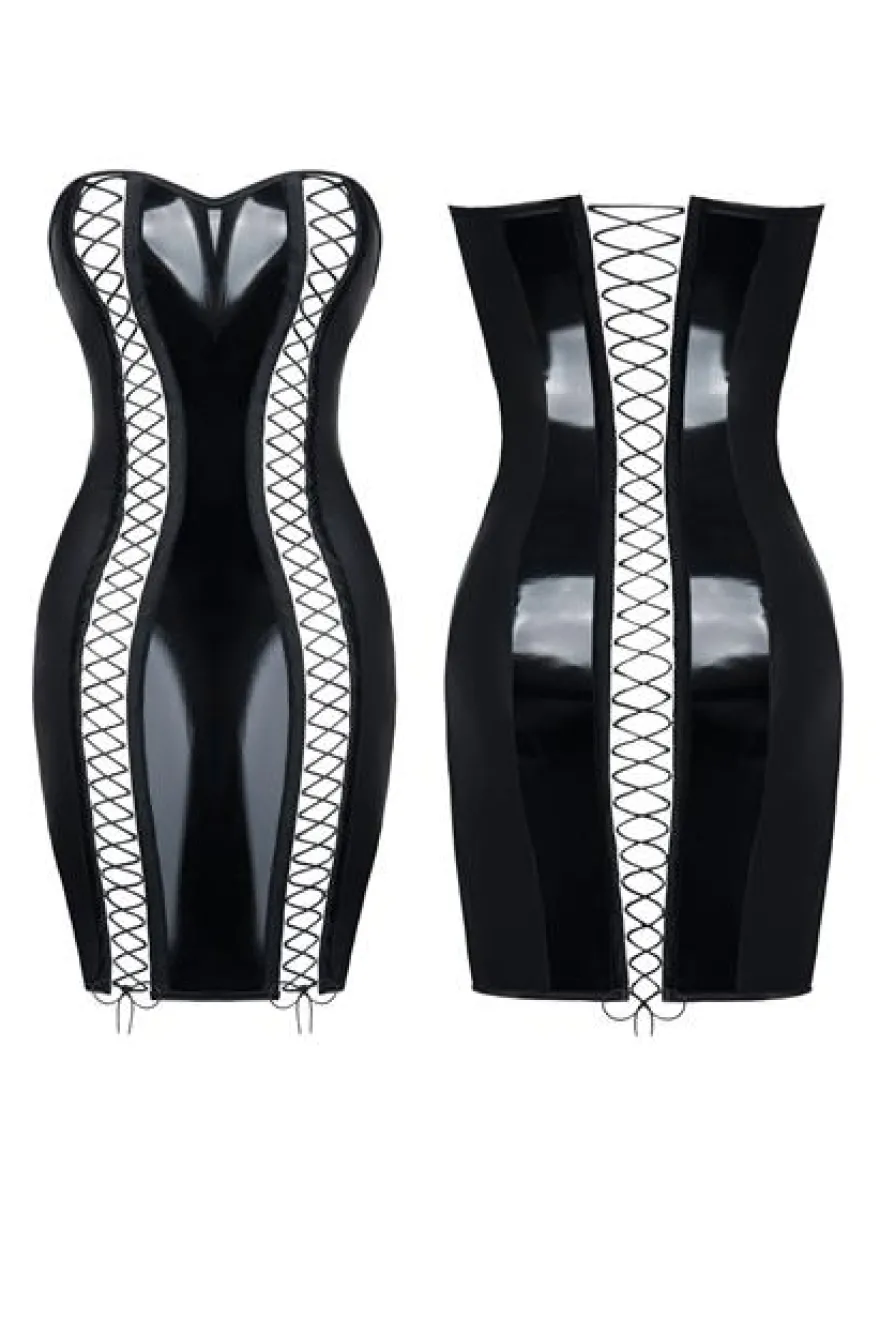 Demoniq - Minikleid Astrid schwarz