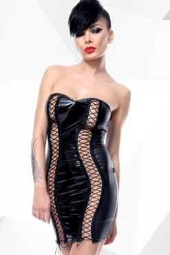 Demoniq - Minikleid Astrid schwarz