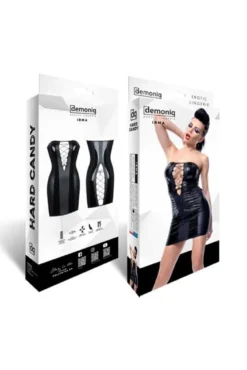 Demoniq - Minikleid Irma DE739283M schwarz