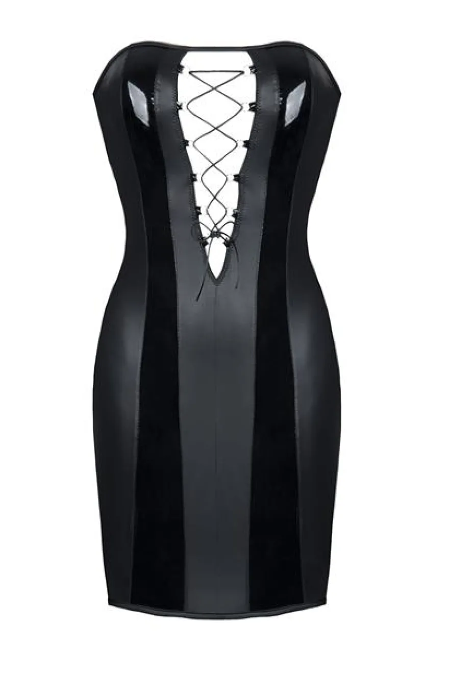 Demoniq - Minikleid Irma DE739283M schwarz
