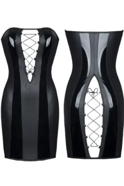 Demoniq - Minikleid Irma DE739283M schwarz