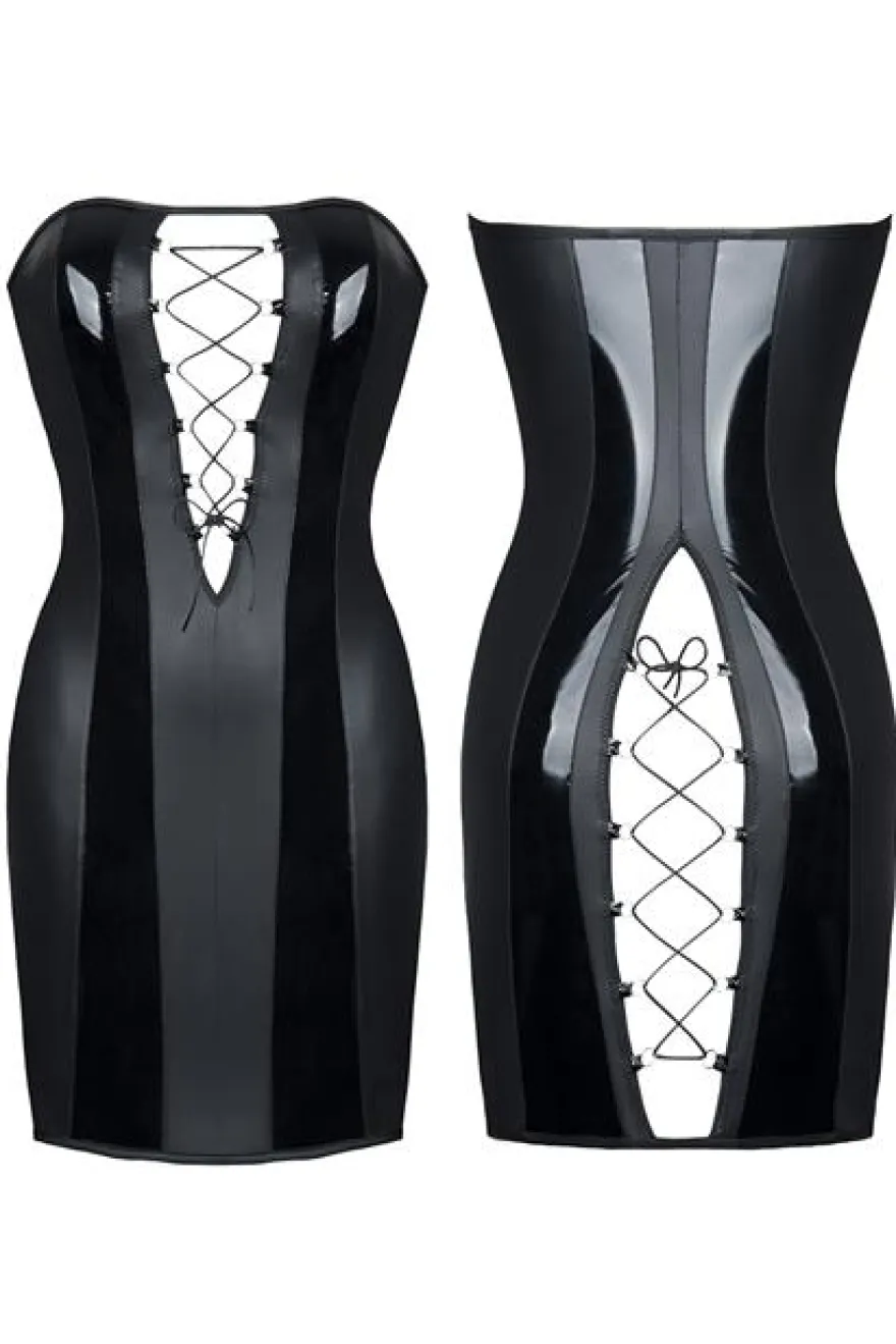Demoniq - Minikleid Irma DE739283M schwarz