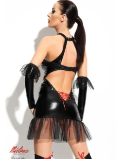 Demoniq - Minikleid Martha DE872798M schwarz