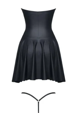 Demoniq - Minikleid Rita DE739298M schwarz