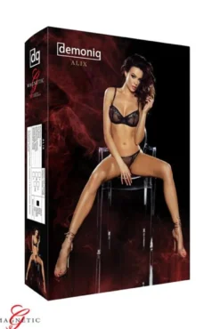 Demoniq - Set Alix schwarz/gold