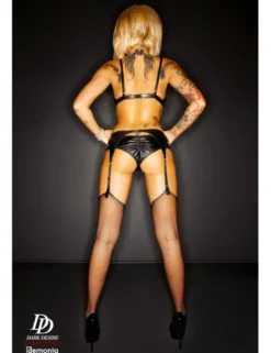 Demoniq - Wetlook-Set Amanda DE872290M schwarz