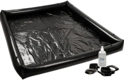 Fetish Collection - Glossy Games Lackspielwiese Set 185x140cm schwarz