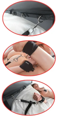 Fetish Fantasy Series - Bondage Bettfessel Set schwarz