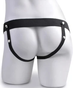 Fetish Fantasy Series - 7,5" Hollow Squirting Strap-on with Balls natural