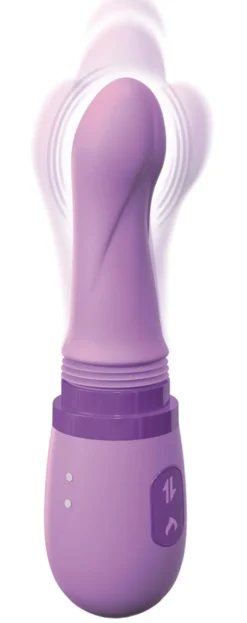 For her - Vibrator mit Stoß- und Rotationsfunktion
