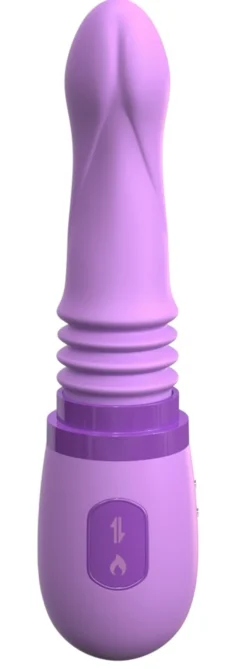 For her - Vibrator mit Stoß- und Rotationsfunktion