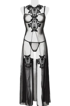 Grey Velvet - Erotik-Set 15264 schwarz
