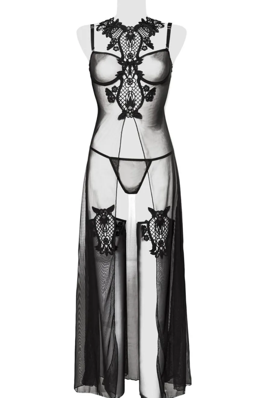 Grey Velvet - Erotik-Set 15264 schwarz