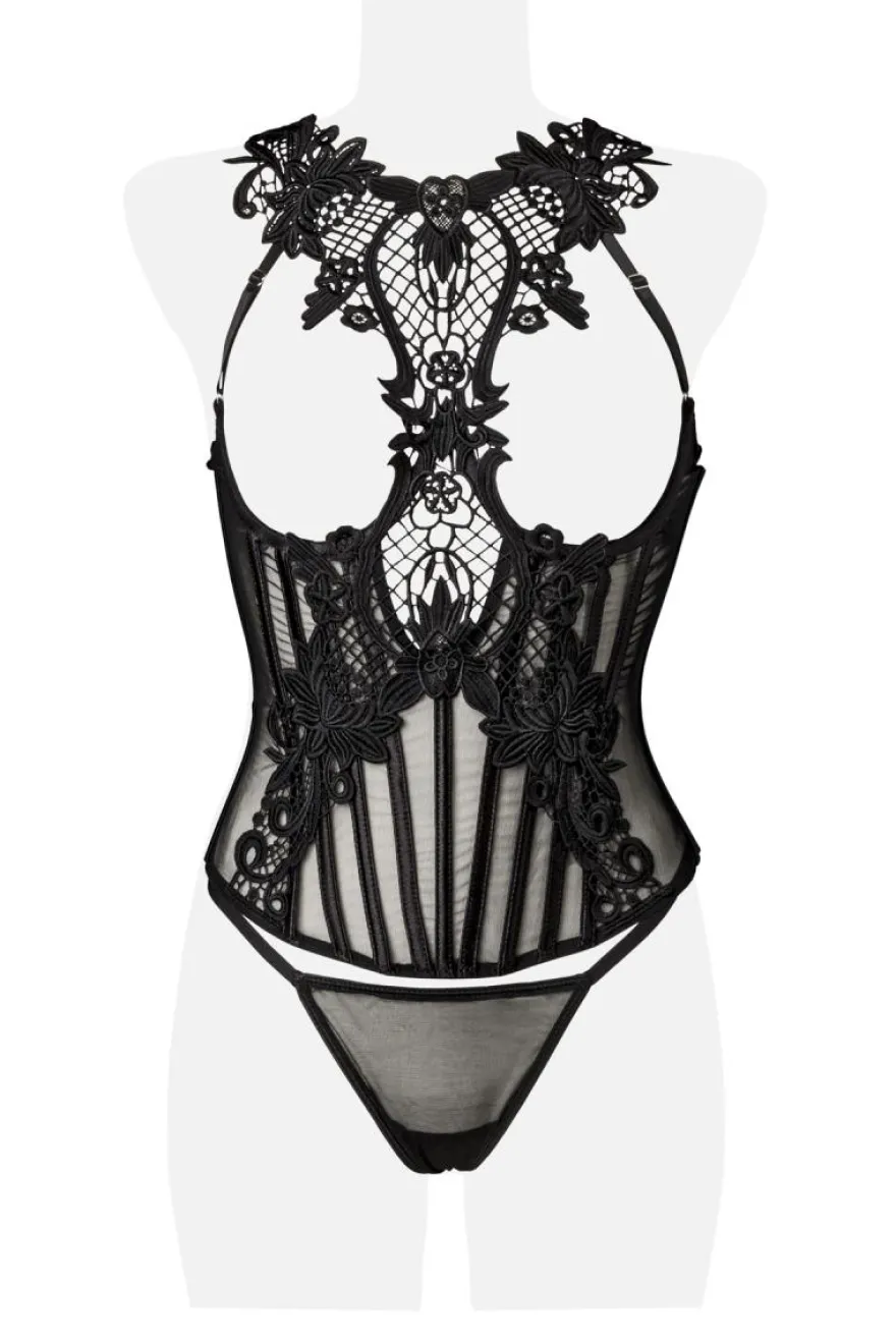 Grey Velvet - 2-teiliges Corsagen Set 15237