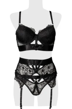 Grey Velvet - 3-teiliges Erotikset