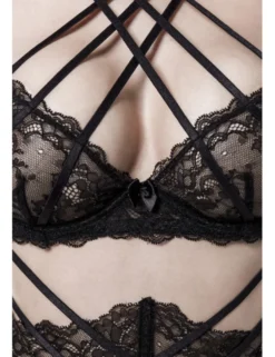 Grey Velvet - 3-teiliges Lingerie-Set