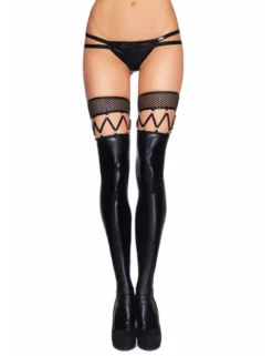7Heaven - Straps-Strümpfe Marica 7H699019M schwarz