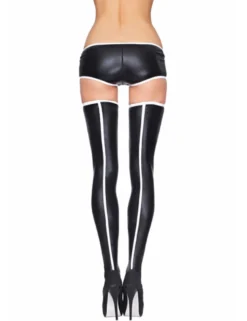 7Heaven - Straps-Strümpfe Mitu 7H694237M schwarz/weiß