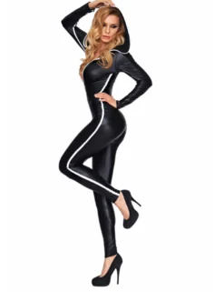 7Heaven - Wetlook Catsuit Sibate 7H699175M schwarz