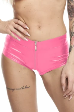 7Heaven - Wetlook Shorts in Pink