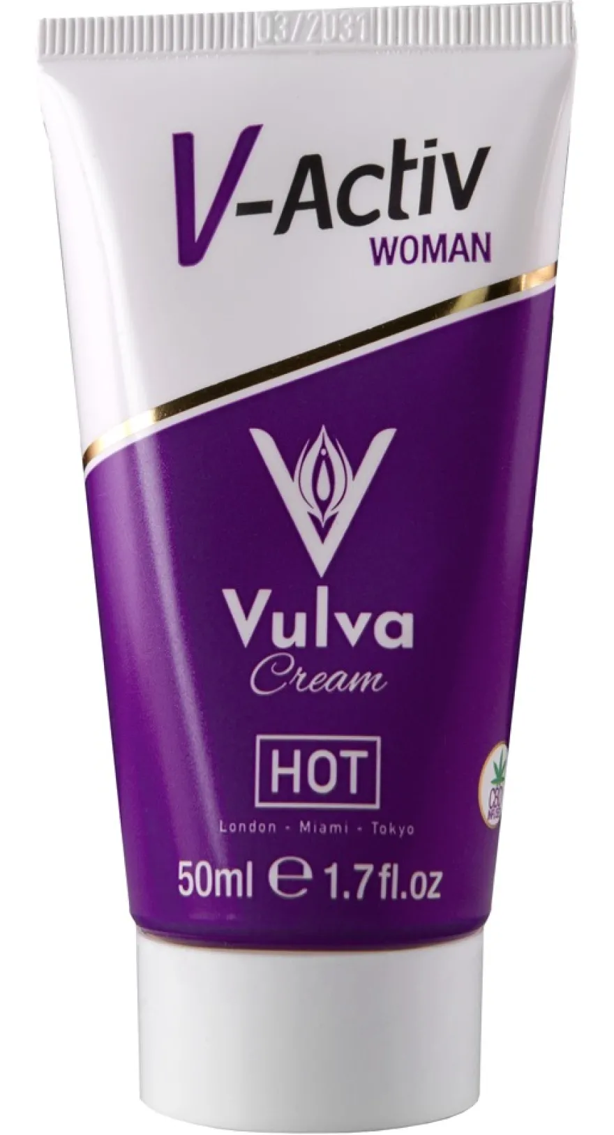 Hot - V-Activ Vulva Cream mit CBD