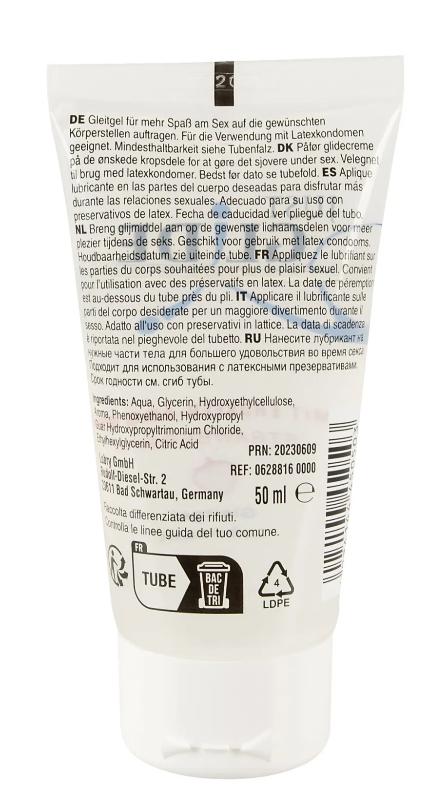 Just Glide - Gleitmittel Erdbeere 50 ml