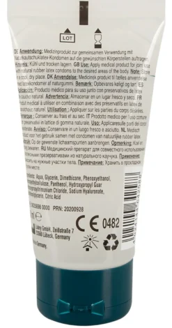 Just Glide - Premium Anal Gleitgel mit Hyaluron und Panthenol 50ml