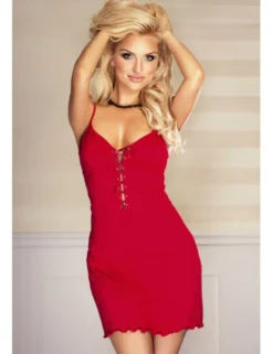 Kalimo - Nachtkleid Tropic KA920209M rot