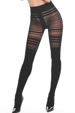 Kotek - Strumpfhose mit Streifen