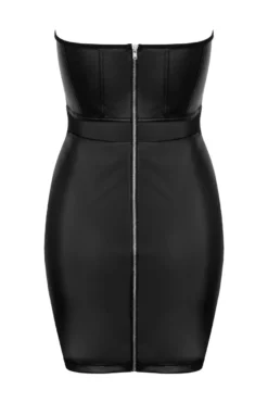 Kotek - Wetlook Kleid Blackelia