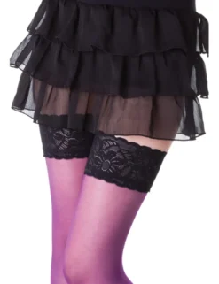 Legg Story - halterlose Strümpfe Barbara LS700159M schwarz