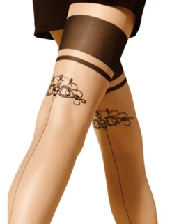Legg Story - Strumpfhose Paula LS700152M schwarz/natur