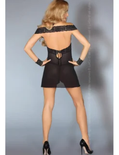 Livco Corsetti - Afica Shirt, Panty und Cuffs schwarz