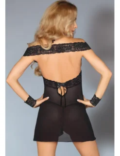 Livco Corsetti - Afica Shirt, Panty und Cuffs schwarz