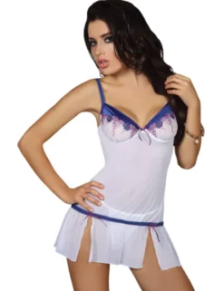 LivCo Corsetti - DHARINI Negligeé und Panty LC 13423 weiß