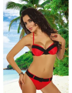 LivCo Corsetti - FAWILA BH und Panty LC 19059r rot