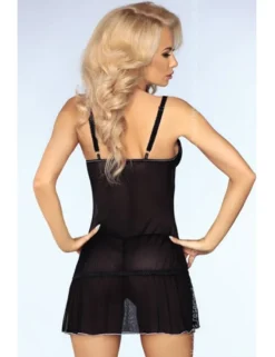 LivCo Corsetti - Livco Corsetti - Negligeé Ebony LC 19423