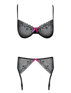 LivCo Corsetti - Set GEVA schwarz LC 90194