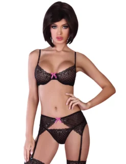 LivCo Corsetti - Set GEVA schwarz LC 90194