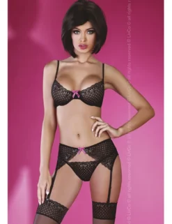 LivCo Corsetti - Set GEVA schwarz LC 90194