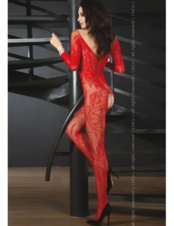 LivCo Corsetti - ZITA Bodystocking LC 17199 rot