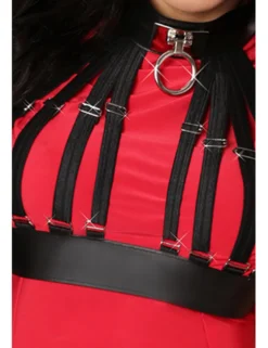 Lolitta Dessous - Minikleid Masterpiece LO868619M rot/schwarz