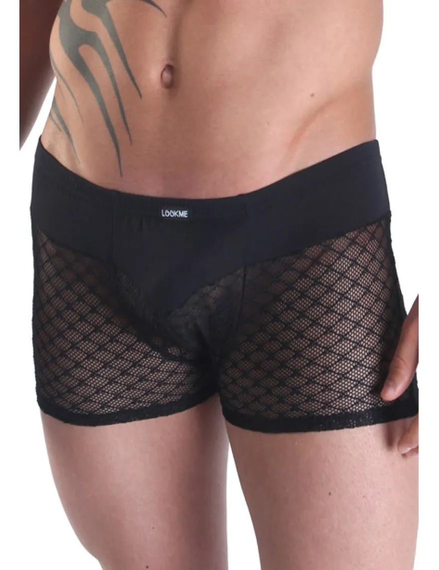 LOOK ME - Herren Boxer Jump Street LM21-67BLK schwarz