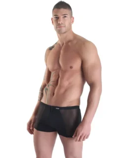 LOOK ME - Herren Boxer LM16-67BLK schwarz