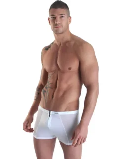 LOOK ME - Herren Boxer Wiz LM16-67WHT weiß