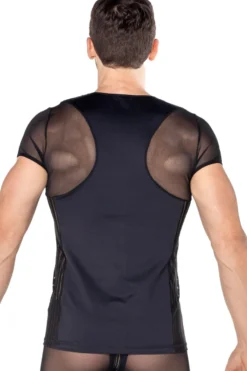Look Me - Herren Shirt aus Netz Material