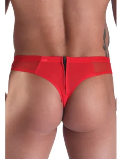LOOK ME - Herren String Wiz LM16-57RED rot